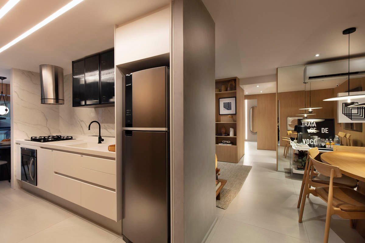 Apartamento decorado